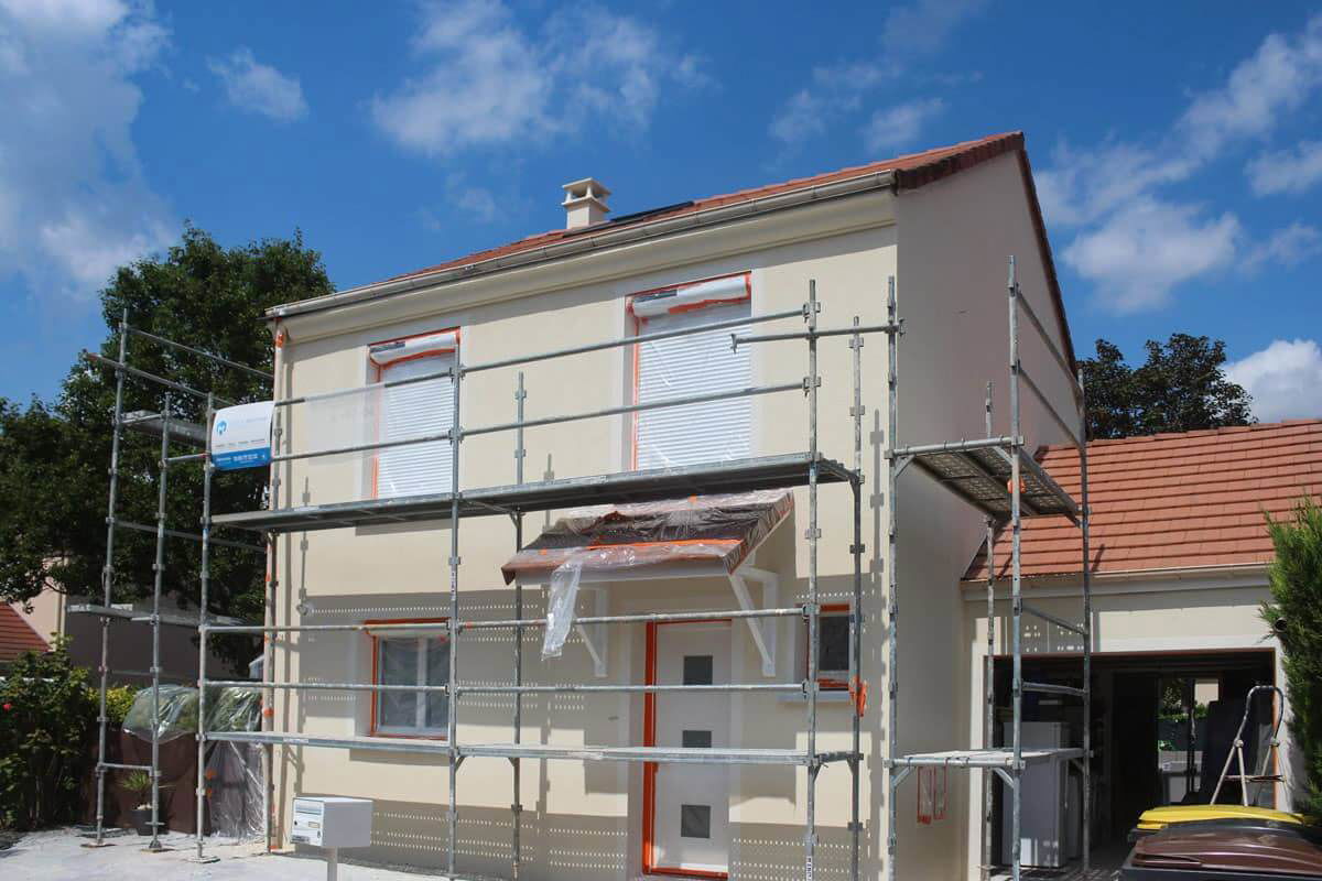 rénovation complète d'une maison