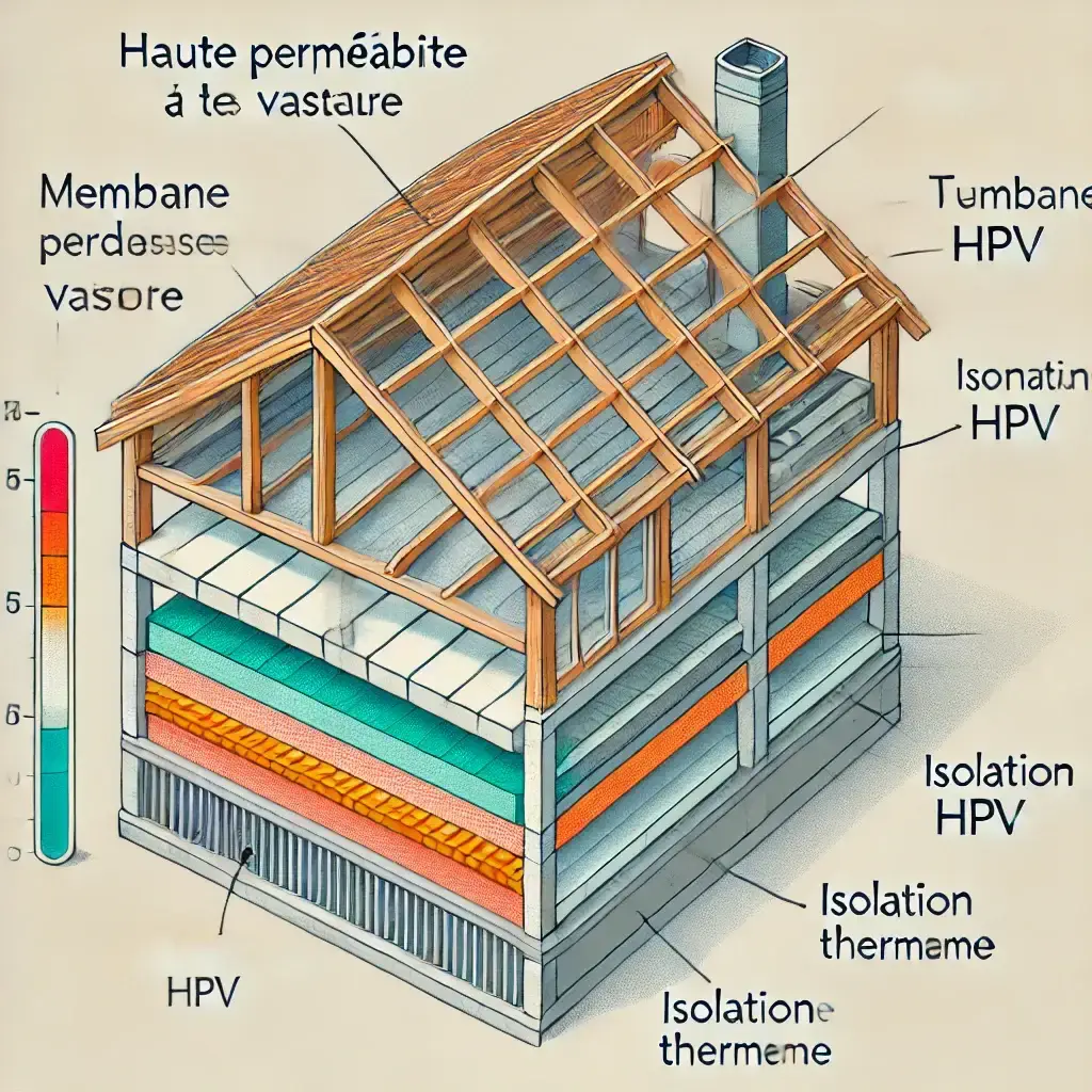 membrane HPV toiture