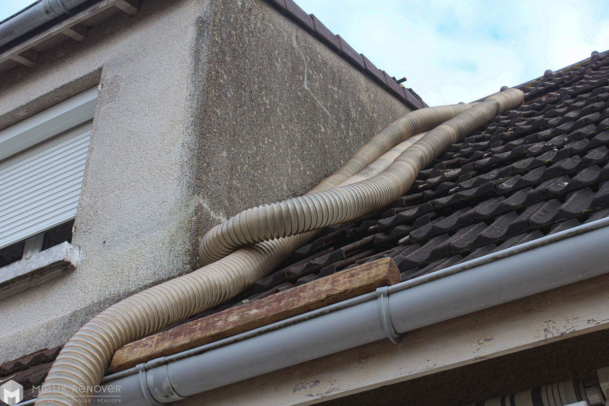 les combles mal isolés