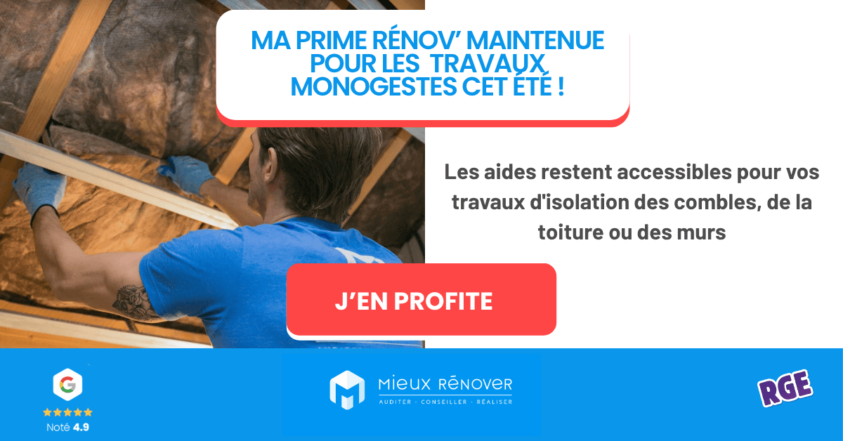 ma prime renov travaux mono-gestes maintenue